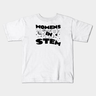 Womens In Stem Kids T-Shirt